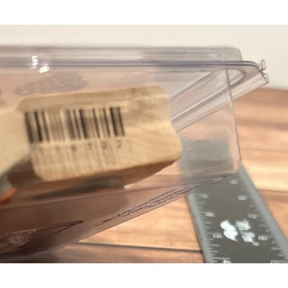 STAMPIN' UP! 116722 TREE TRIMMINGS CHRISTMAS Wood Rubber Stamp set of ORNAMENTS - Picture 4 of 5